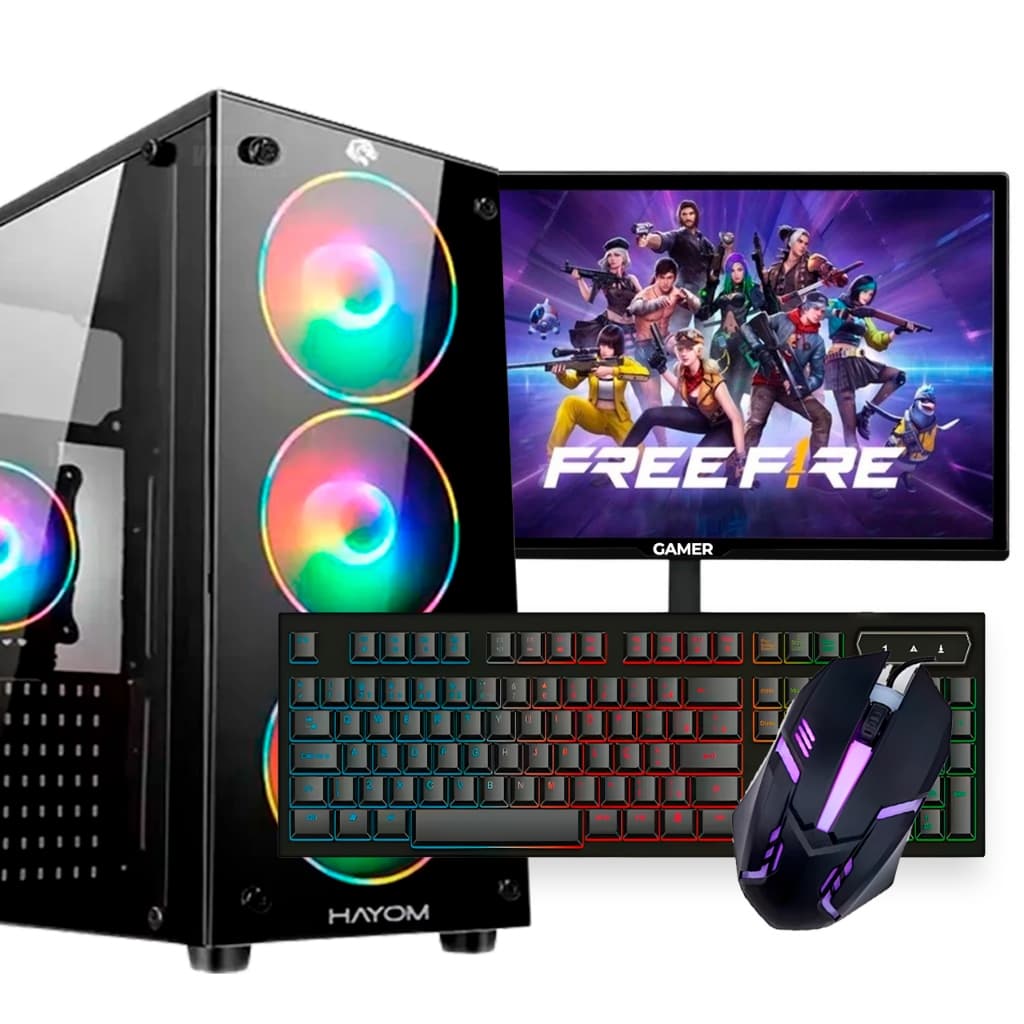 PC Gamer Completo, Intel Core i5, GT 730 4GB, 12GB de Ram, SSD 240GB, Monitor 19.