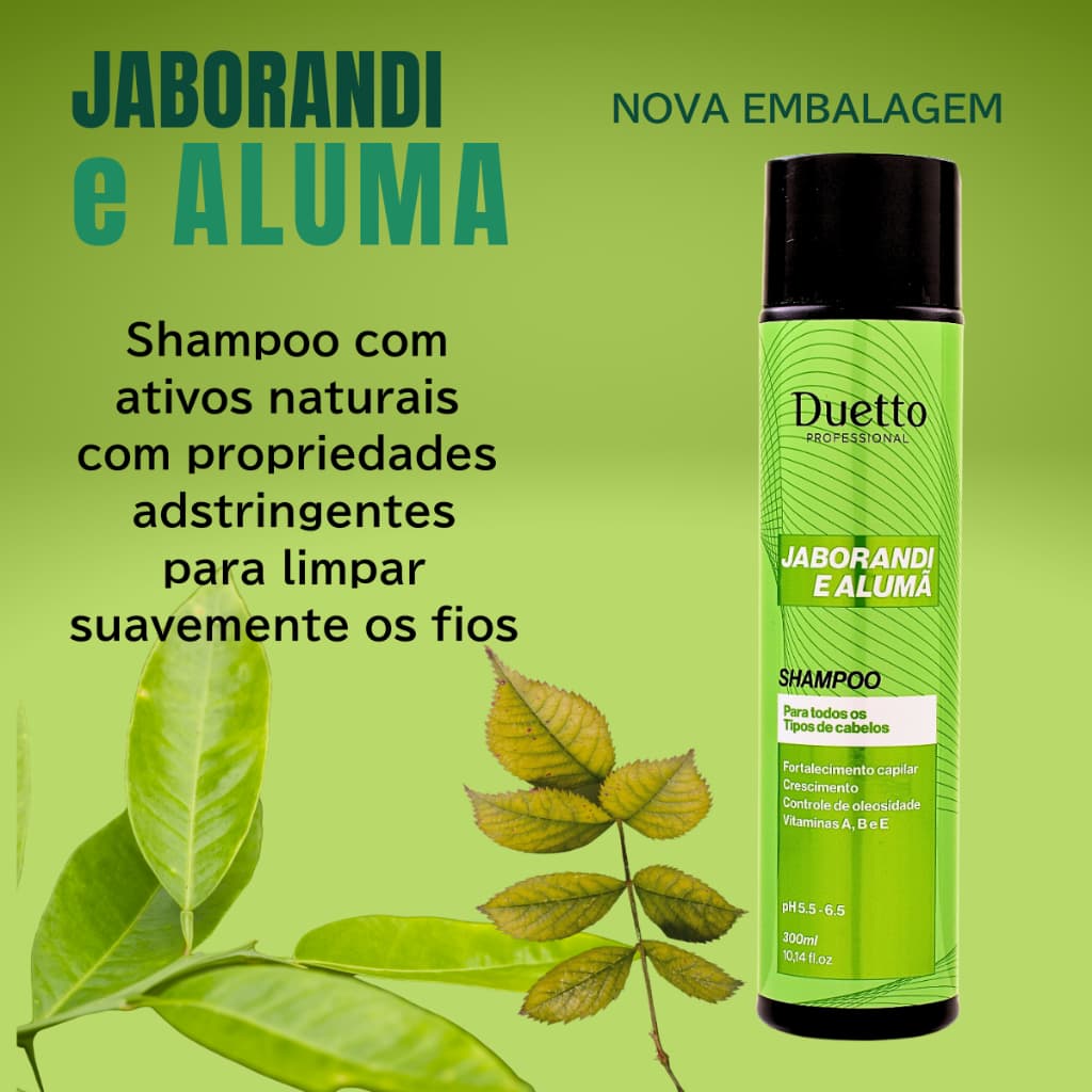 Shampoo Hidratante Jaborandi Alumã Duetto 300ml