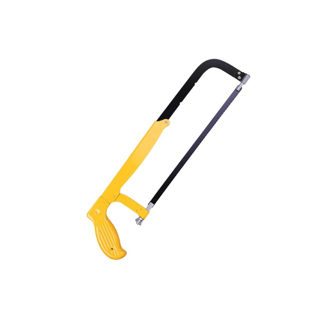 Arco De Serra Ajustável Profissional Aço 200 A 300mm Com 2 Lâminas Dentes Duplos Design Ergonômico