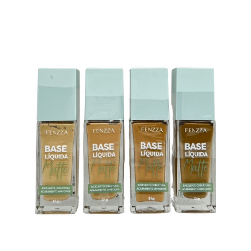 Base Líquida Matte Fenzza Make Up 34ml