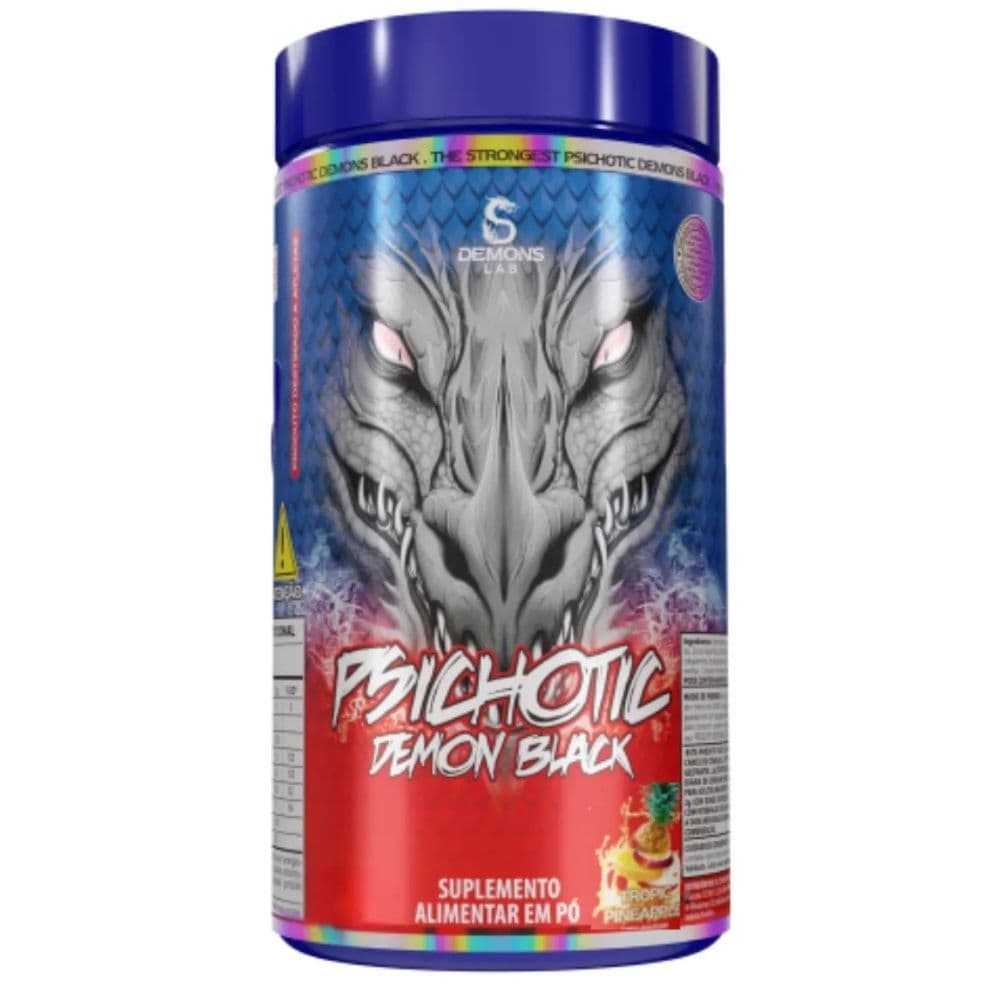 Pre Treino Psichotic Demon Tropic Pineapple 300g - Demons Lab