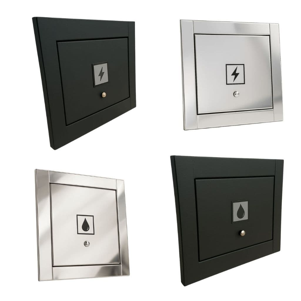 Visor Água Ou Luz Caixa Linha Luxo