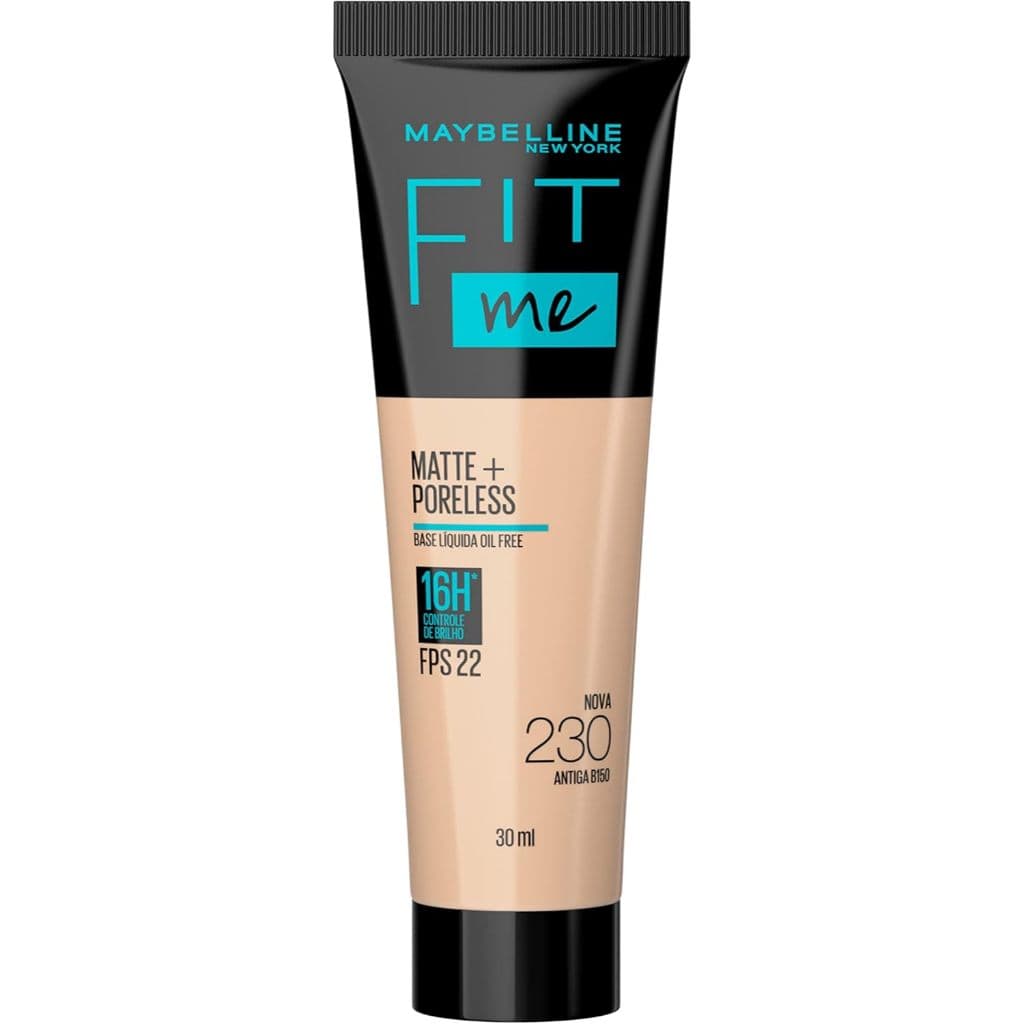 Base Maybelline Fit Me Matte Líquida FPS22