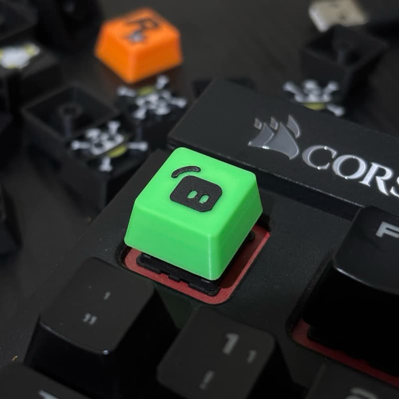 Keycap Tecla Streamlabs para teclado mecânico