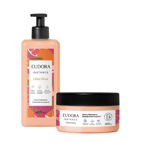Loção Corporal 400ml + Gelato Hidratante Desodorante Corporal 200g