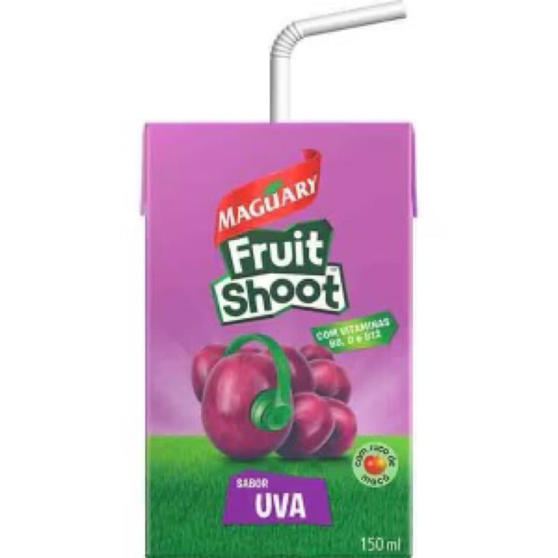 Kit 5 Bebida Fruit Shoot Maguary Uva 150ml