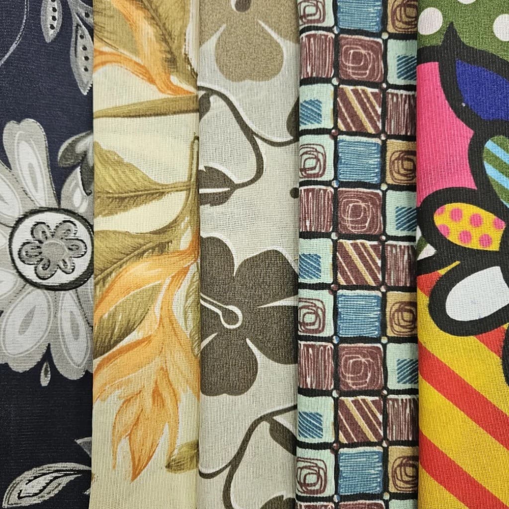 KIT 20 CORTES TECIDO GORGURINHO ESTAMPADO LEVES DEFEITOS -ARTESANATO PATCHWORK
