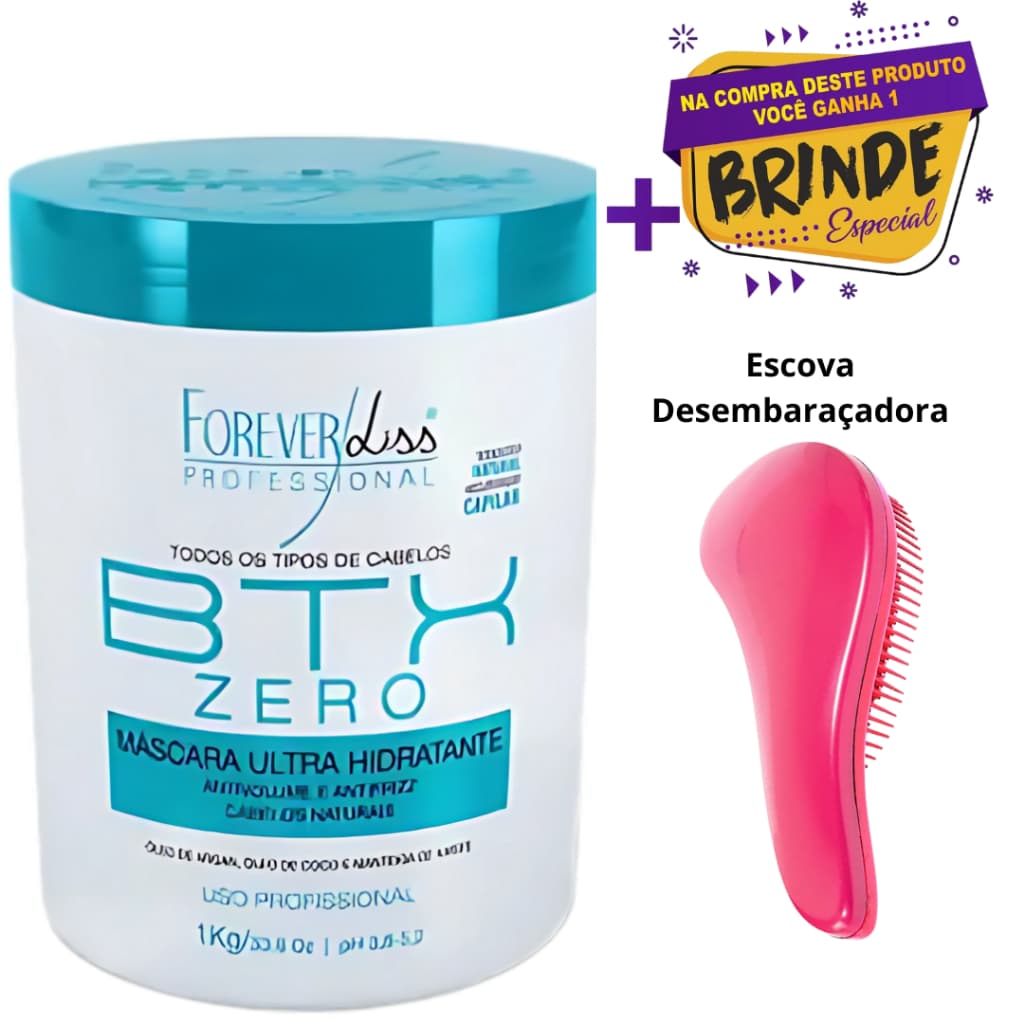 B-tox Btx Zero Forever Liss Máscara Ultra Hidratante Original!