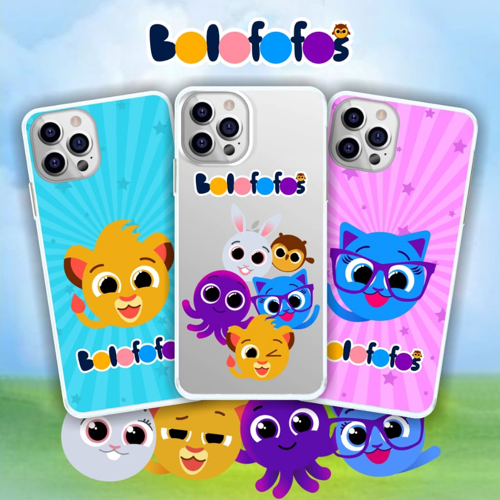 Capa de celular Bolofofos desenho Capinha de celular