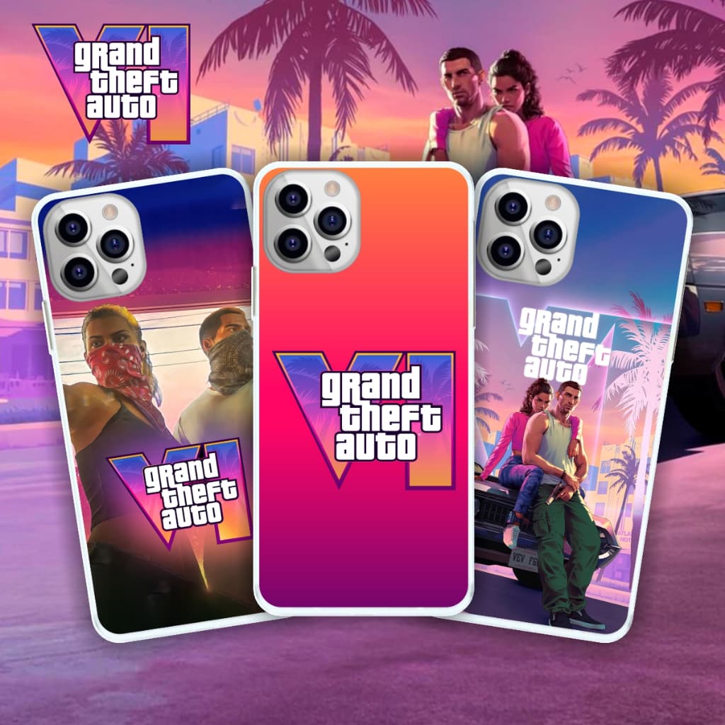Capa de celular GTA6 Greand Theft Auto Personalizada Capinha de celular
