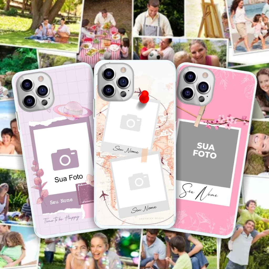 Capa de Celular Personalizados com sua foto Personalizada Capinha de celular