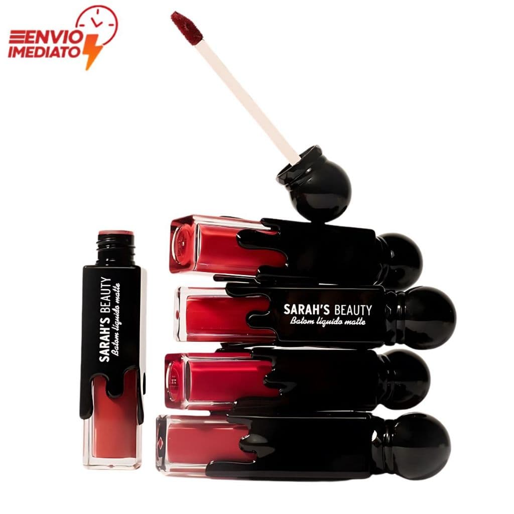 Batom Líquido Matte Sarah's Beauty 8ml
