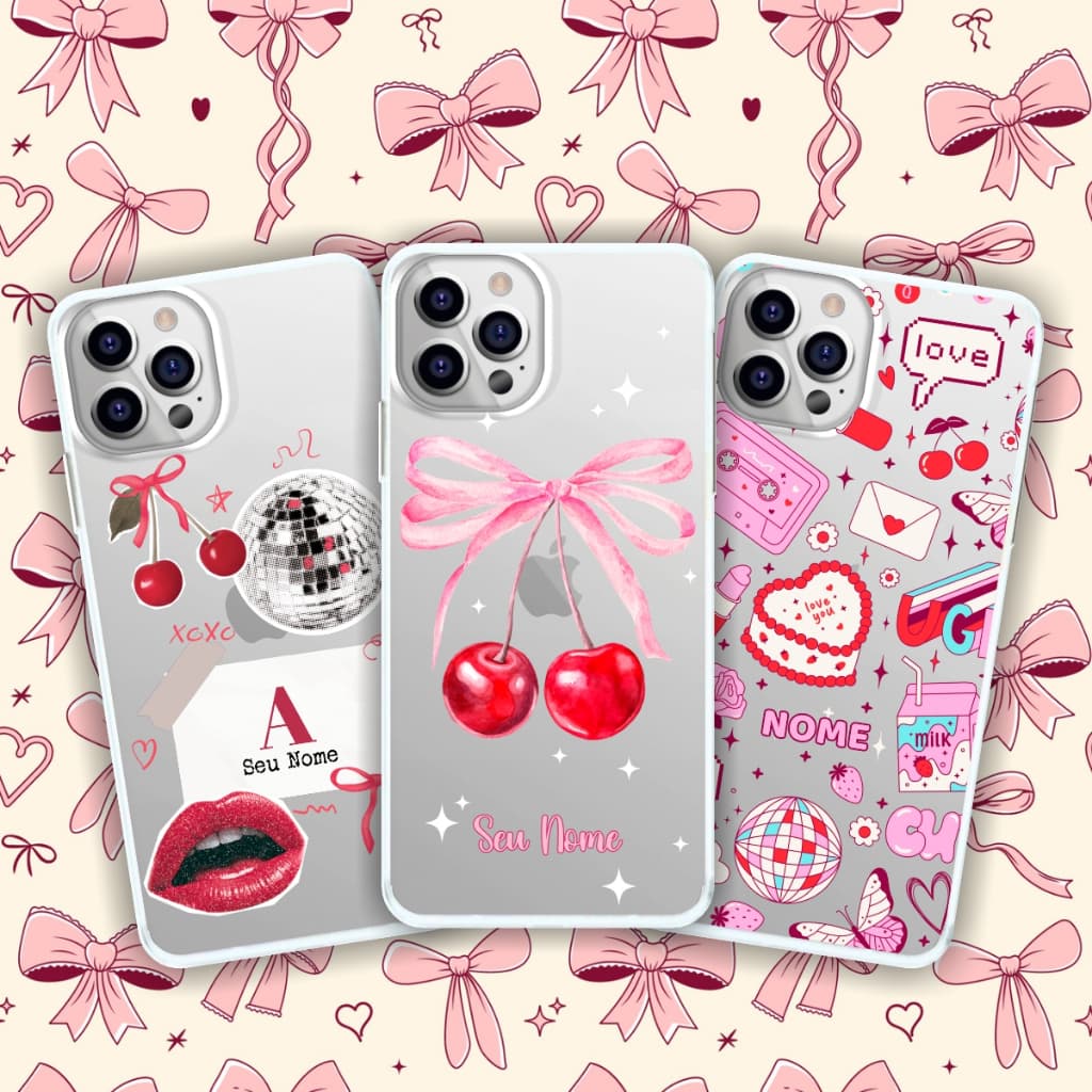 Capa de Celular Coquette Personalizada Capinha de Celular