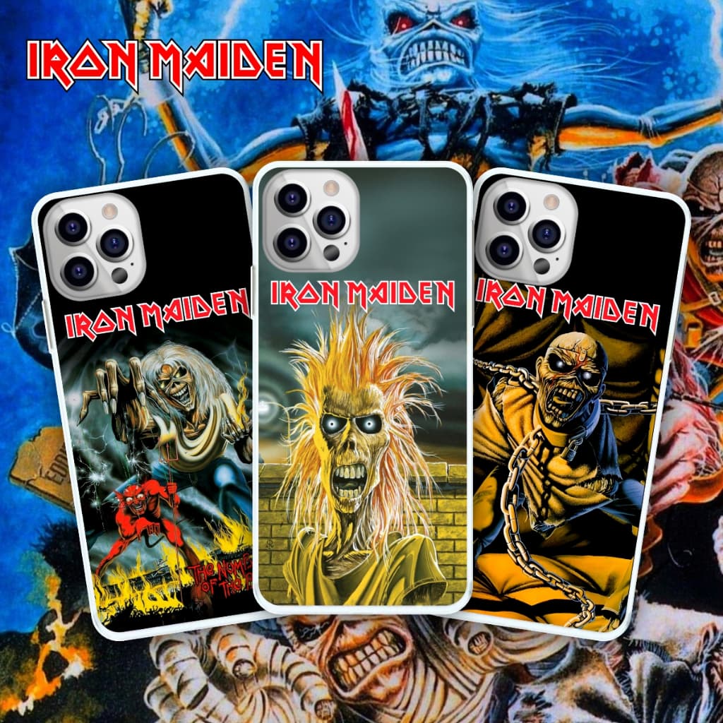 Capa de Celular Iron Maiden Banda Personalizada Capinha de Celular