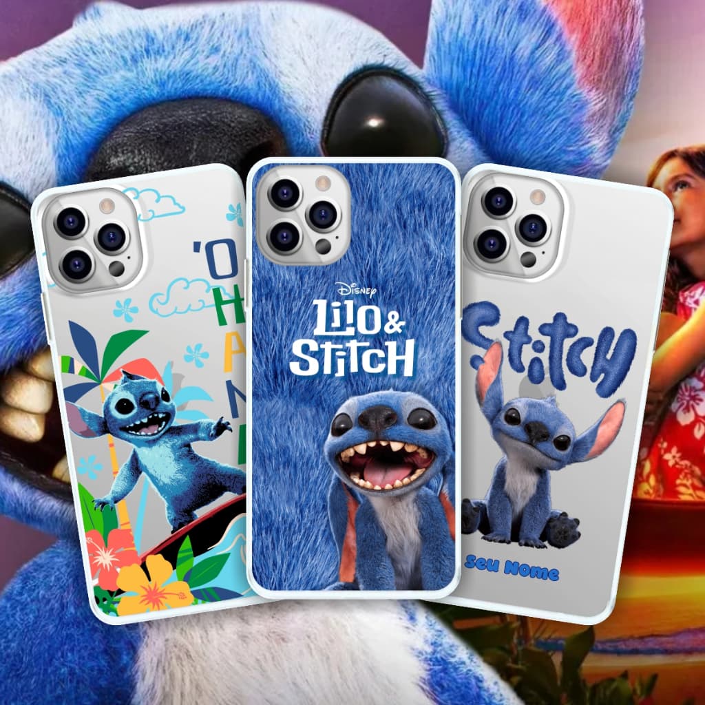 Capa de Celular Lilo e Stich Live Action Filme Personalizada Capinha de Celular