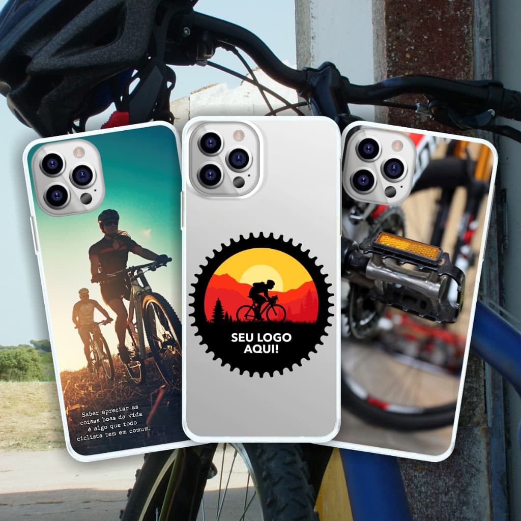 Capa de Celular Bicicleta Bikes Personalizada Capinha de Celular