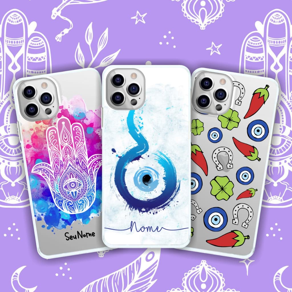 Capa de Celular Olho Grego Personalizada Capinha de Celular