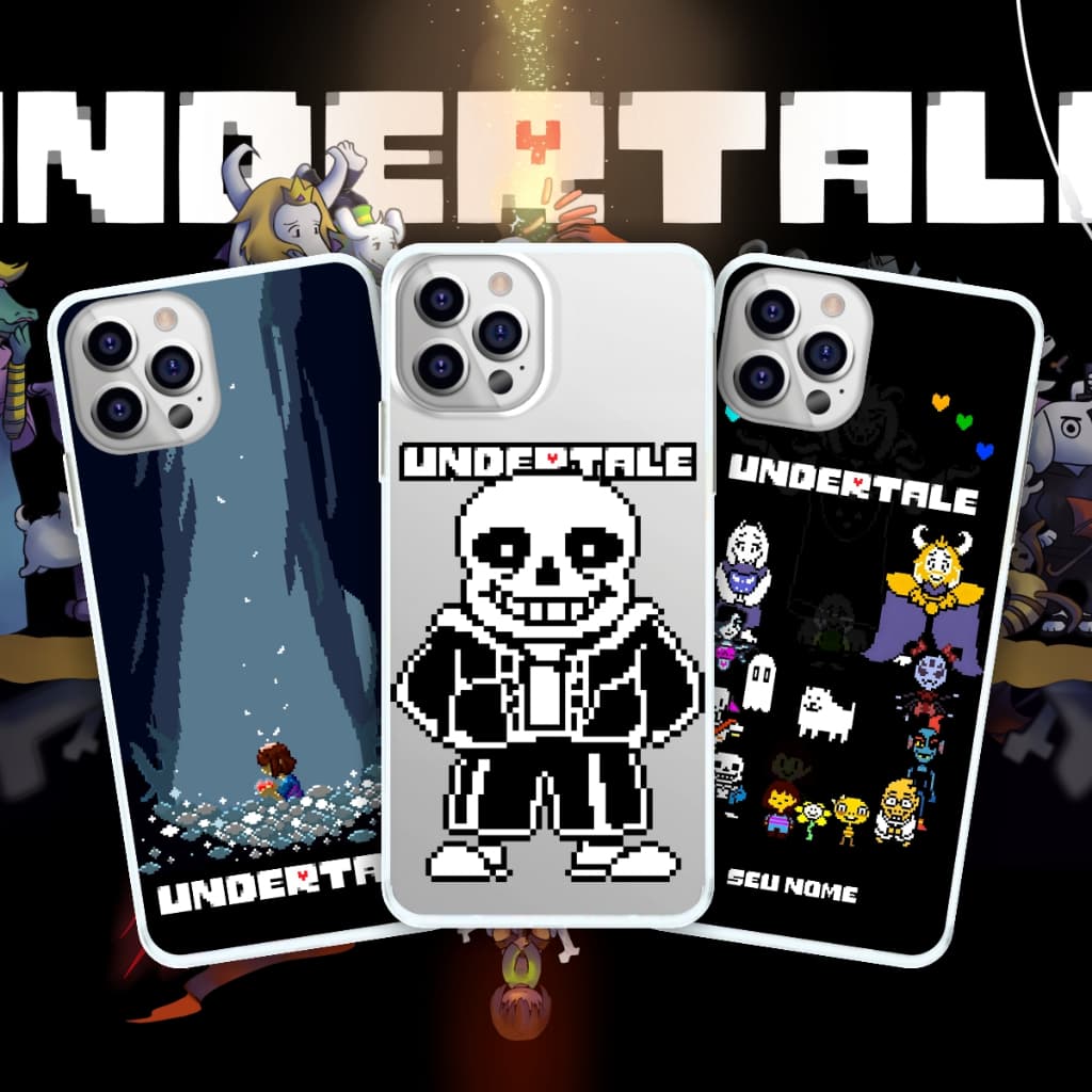 Capa de Celular Undertale Jogo Videogame Personalizada Capinha de Celular