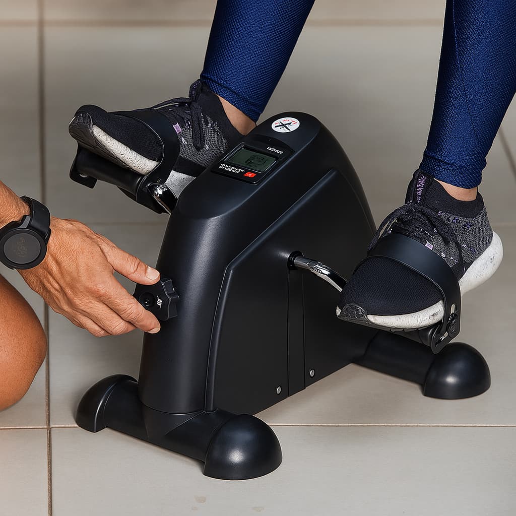 Mini Bicicleta Bike Ergometrica Cicloergometro Com Contador
