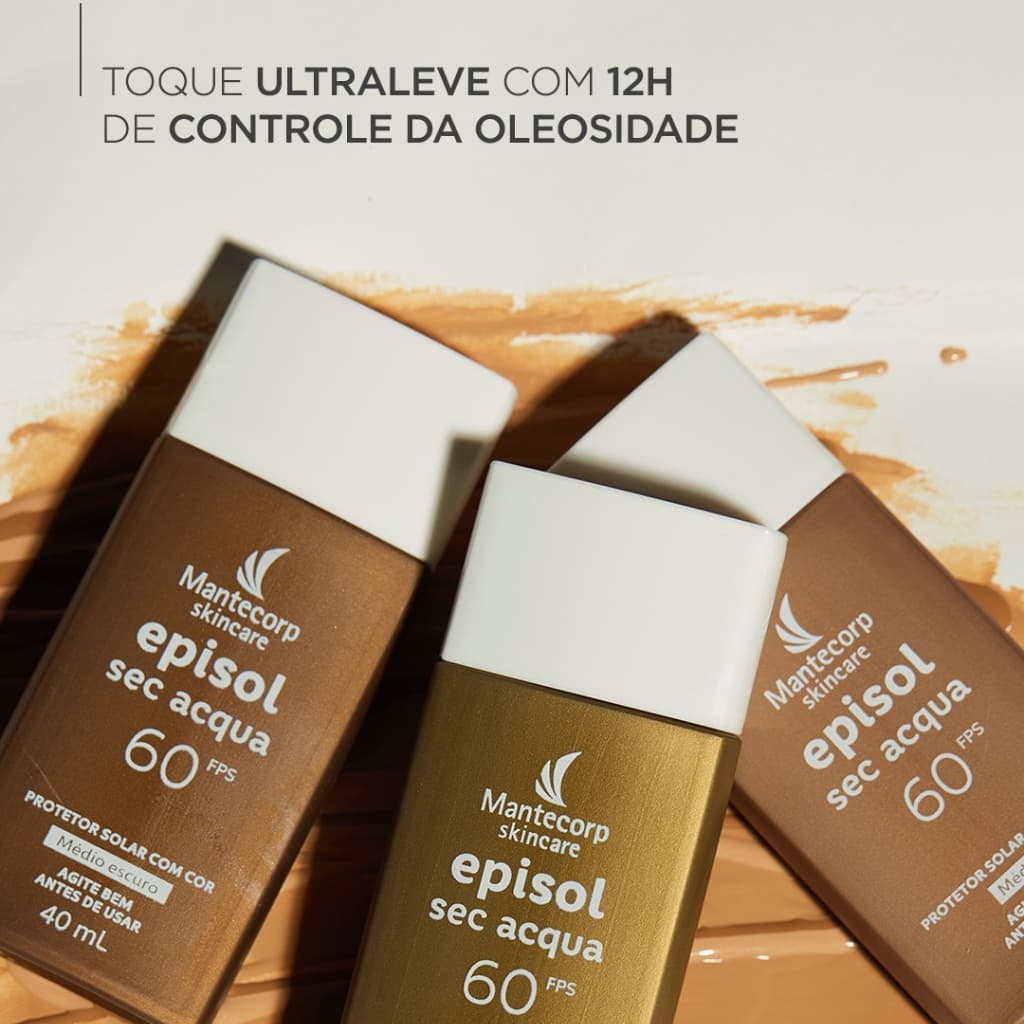 Episol Sec Acqua FPS 60 Mantecorp – Protetor Solar Facial 40ml