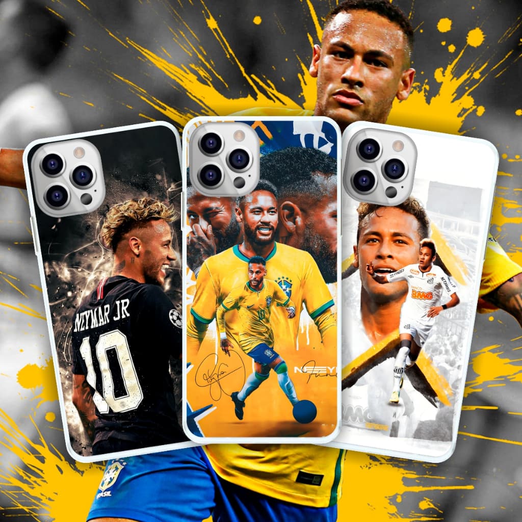 Capa de Celular Neymar Jogador Seleção brasileira Personalizada Capinha de Celular