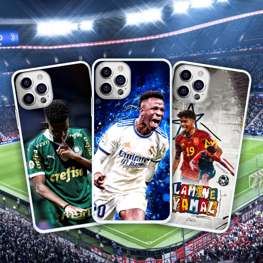 Capa de Celular Jogadores Jovens Promessas Personalizada Capinha de Celular