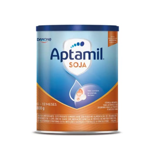 Aptamil Soja - Fórmula Infantil 0–12 meses | Lata 800 g- APENAS UMA LATA
