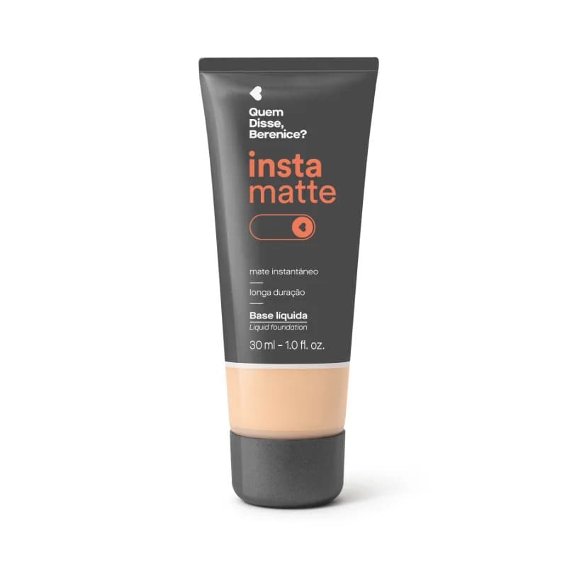 Base Líquida Instamatte Quem Disse, Berenice? 30ml Cores QDB O Boticário