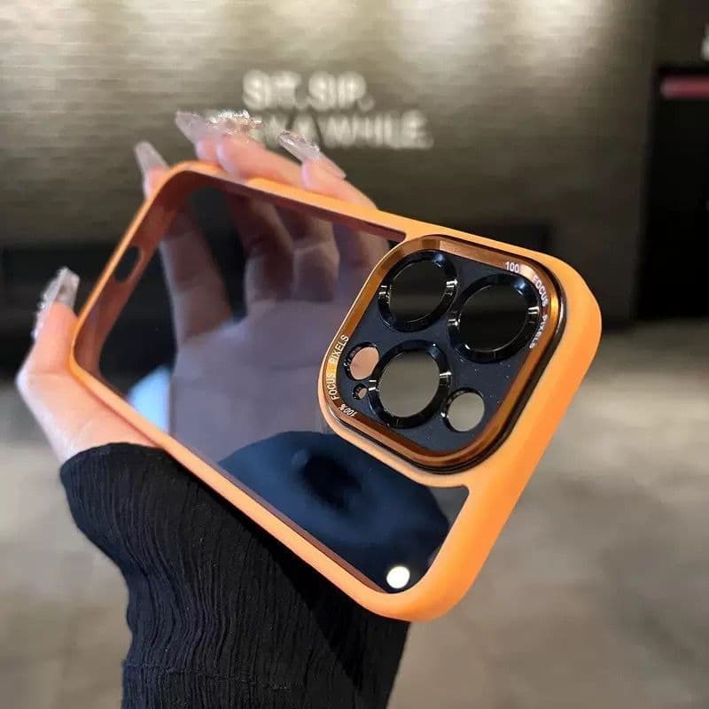 Lente De Luxo Leve Com Tudo Incluído Capa De Telefone À Prova De Queda Compatível com iPhone 11 12 13 16 14 15 Pro Max