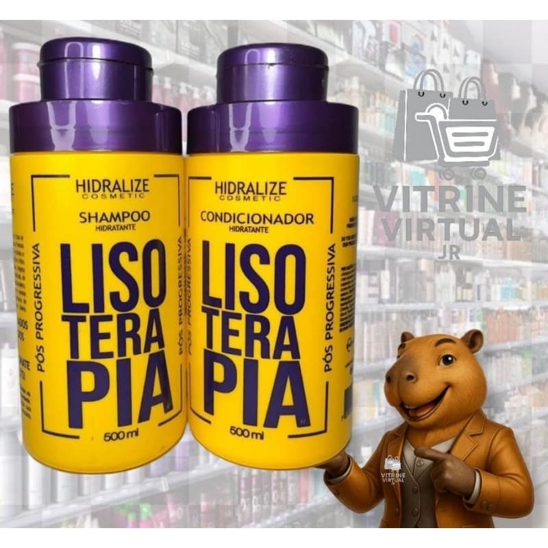 Kit Shampoo e Condicionador Hidralize 500ml hidratante Lisoterapia ( envio imediato )