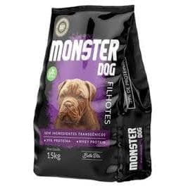 RAÇÃO DE CACHORRO FILHOTE MONSTER DOG 15 KG 39% PROTEINA