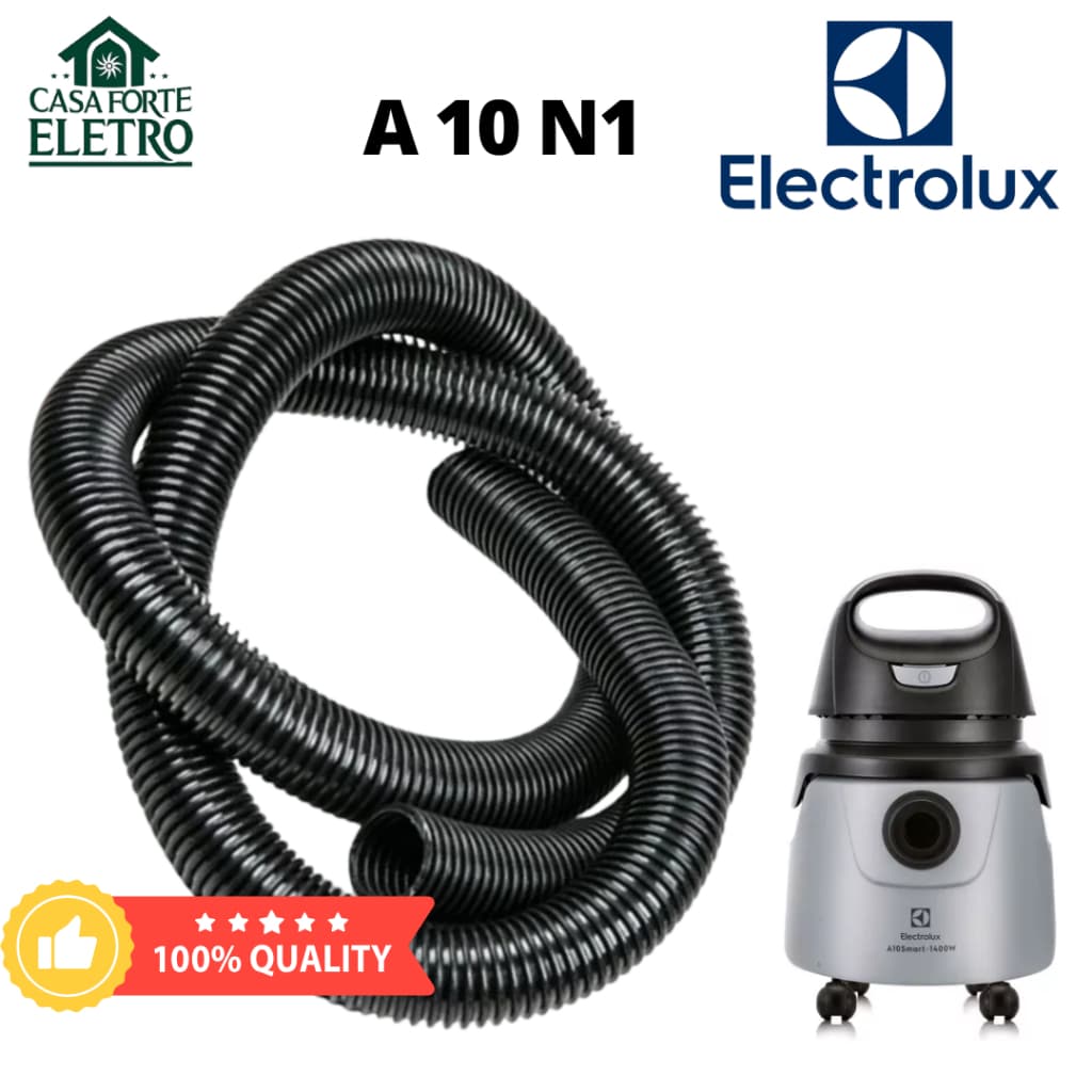 Mangueira p/ Aspirador 2 Metros 32mm – Preta Compatível com Electrolux A10 N1 e Modelos 32mm
