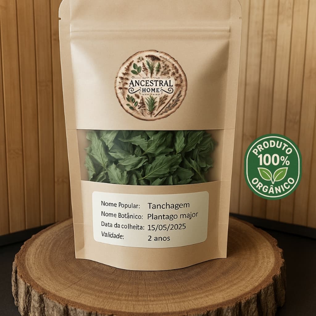 Chá de Tanchagem Orgânico - Plantago major 10g