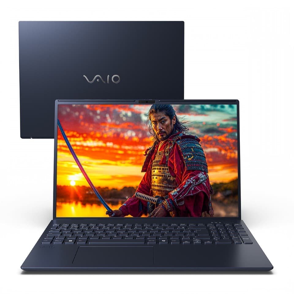 Notebook VAIO FE16 AMD® Ryzen 7-5825U Linux 8GB RAM 512GB SSD 16" IPS WUXGA Antirreflexo - Cinza