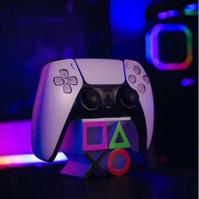 Suporte Para Controle de video game playstation De Mesa Compatível Para Controle De Ps5 E Ps4