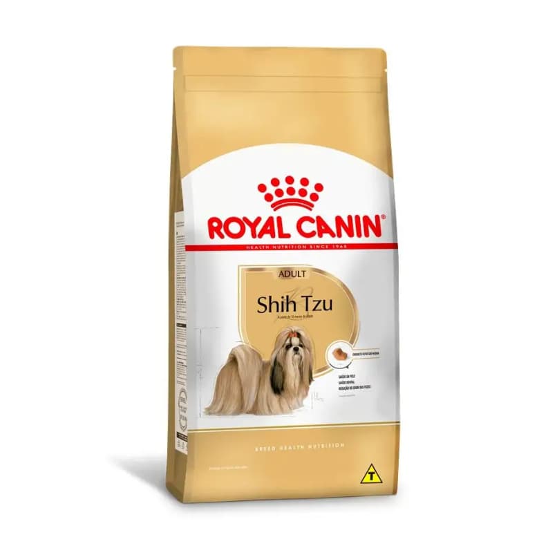Ração Royal Canin Shih Tzu Adulto – Nutrição Completa para Cães Adultos da Raça