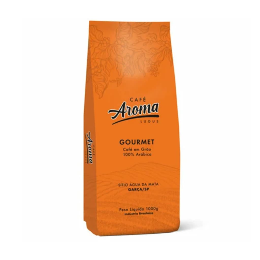 Café Aroma Gourmet Em Grãos 100% Arábica Expresso 1kg