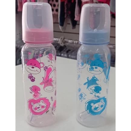 Mamadeira 240ml Bico Macio Redondo.