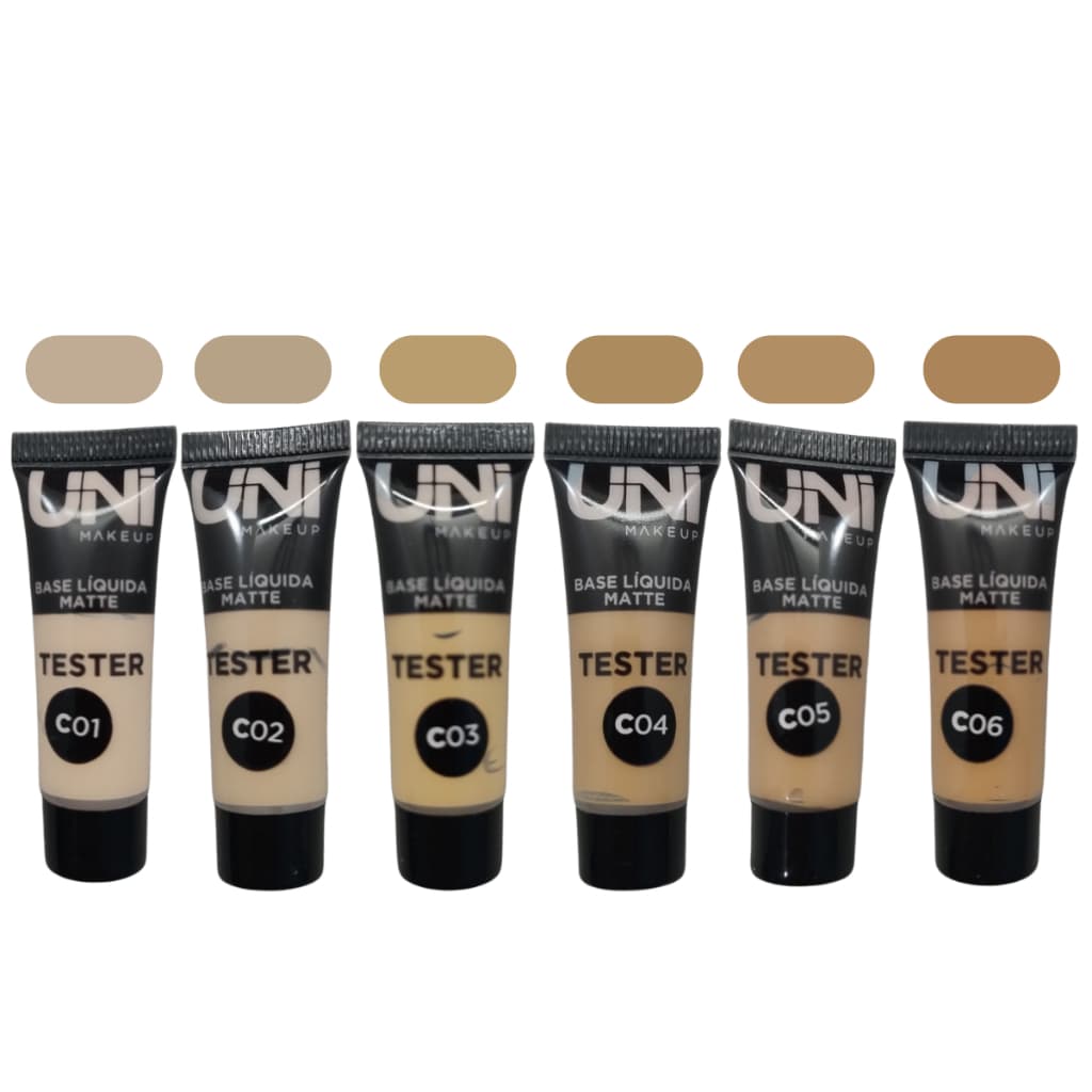 Base Líquida Matte Secagem rápida à prova d'água Alta cobertura Full Coverage UNImakeup