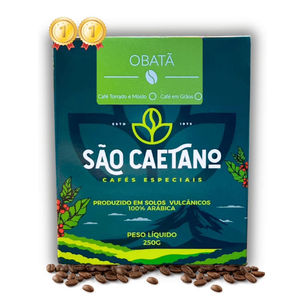Café Especial Obatã São Caetano Microlote em Grãos 250G Torra Média