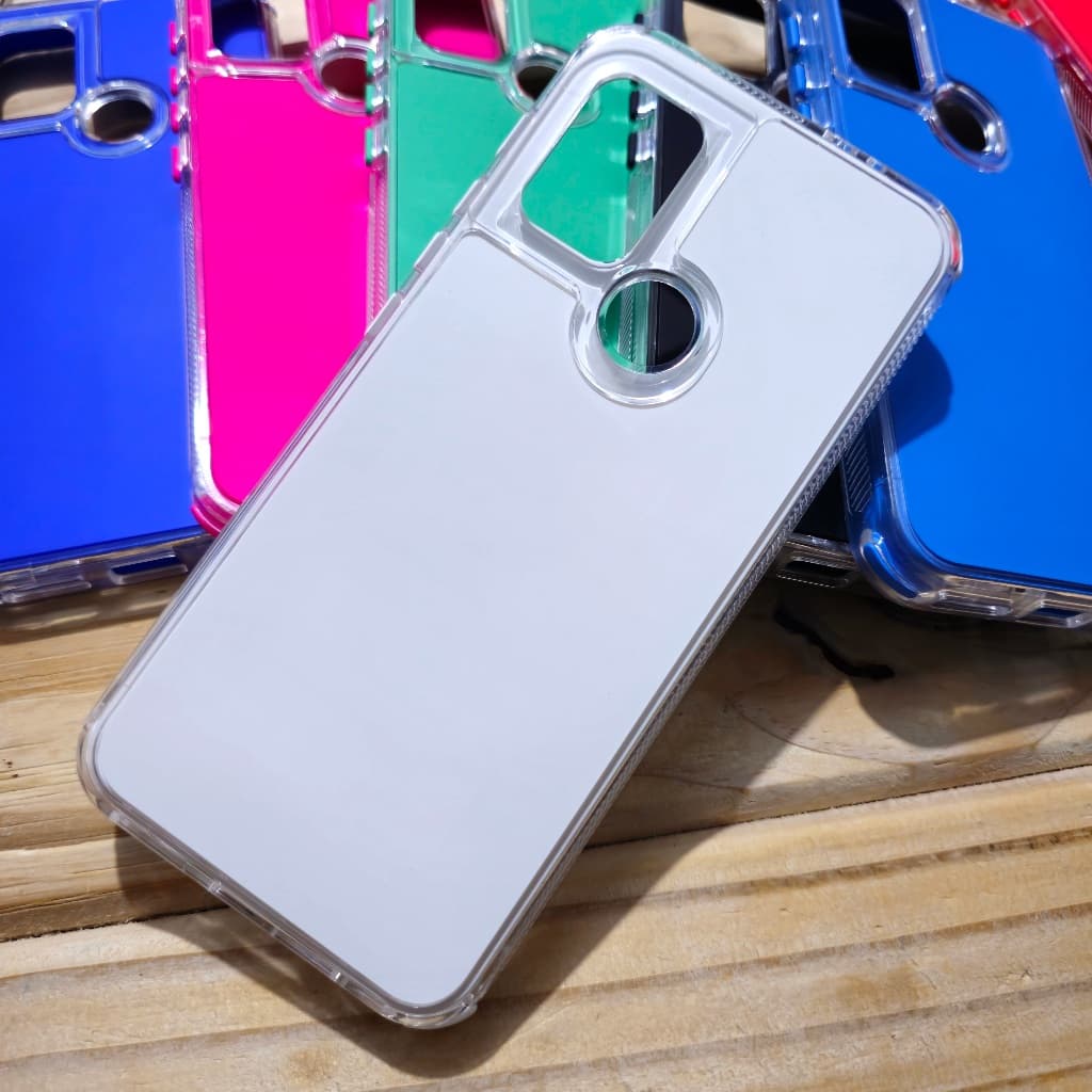 Capa Capinha case anti impacto para Motorola Moto G10 / Moto G20 / Moto G30 - Rainbow