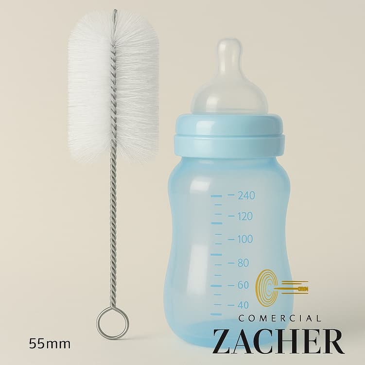 Escova Larga para Limpeza de Mamadeiras Multiuso Mamadeiras/Garrafas Larga 28cm