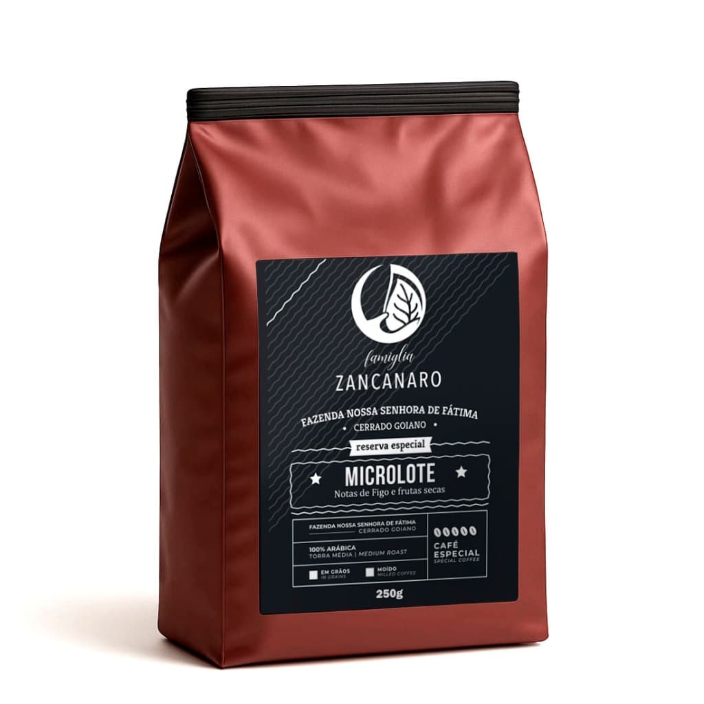 Café  Zancanaro Em Grãos 250g - Microlote - Catuaí Amarelo