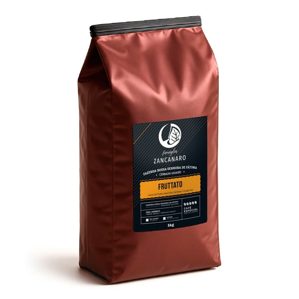 Café Zancanaro Em Grãos 1kg - Frutatto - Catuaí Amarelo 62