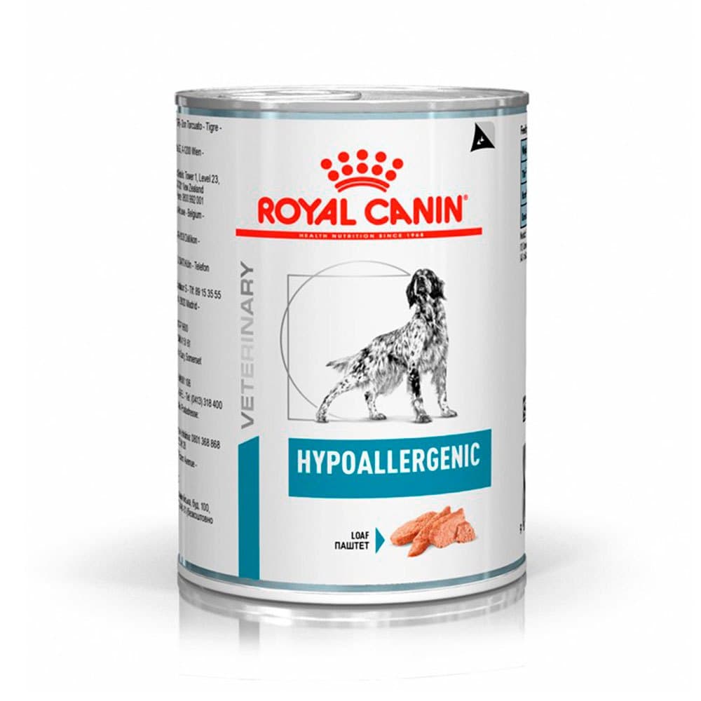 Ração Úmida Royal Canin Vet Cães Hypoallergenic Wet 400g