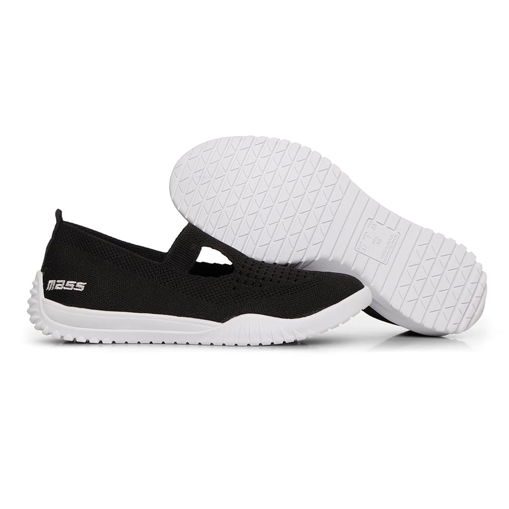 Tênis Feminino Meia Em Knit Ultra Leve Calce Fácil Confortável Macio Para Academia Caminhada CorridaMS800