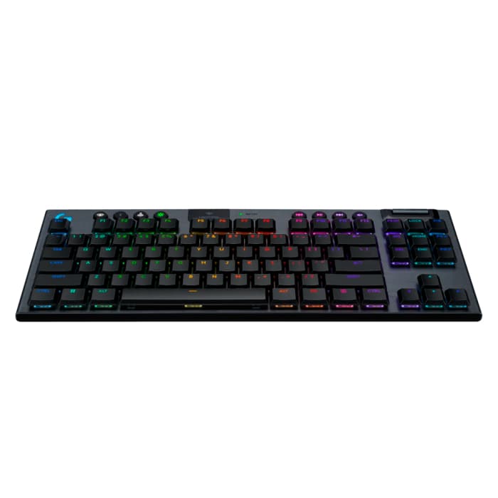 TECLADO LOGITECH G915 X TKL TACTILE MECANICO SEM FIO LIGHTSPEED PERFIL BAIXO CONEXÃO USB E BLUETOOTH