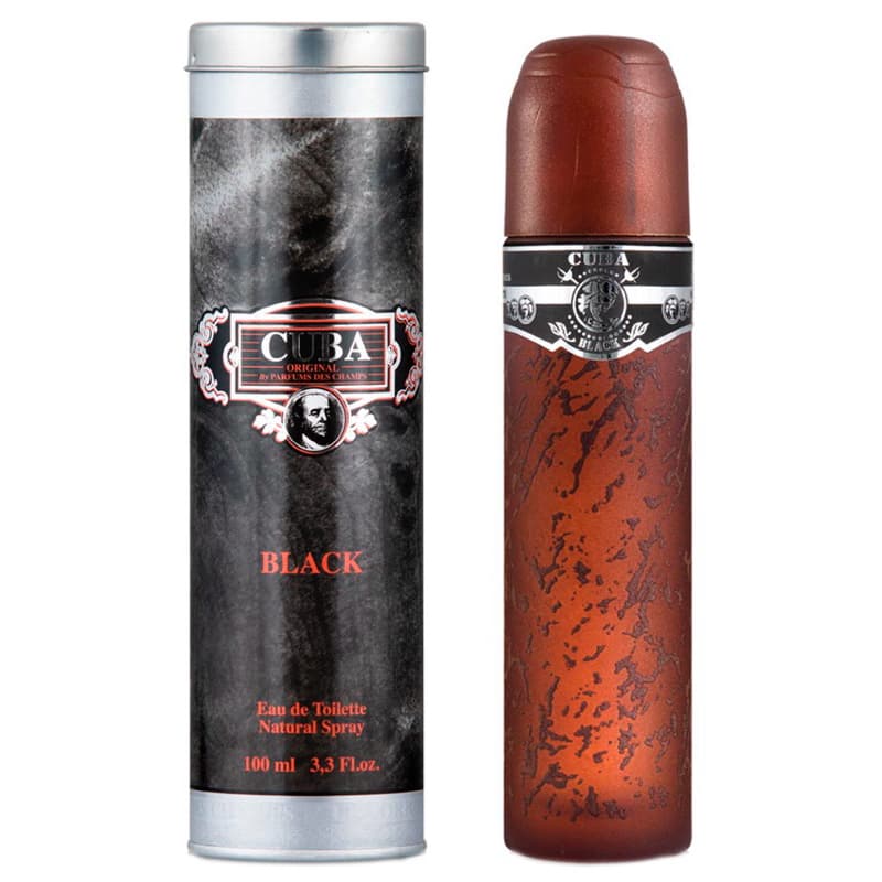 Perfume Cuba Black Masculino 100ml Original (Importado)
