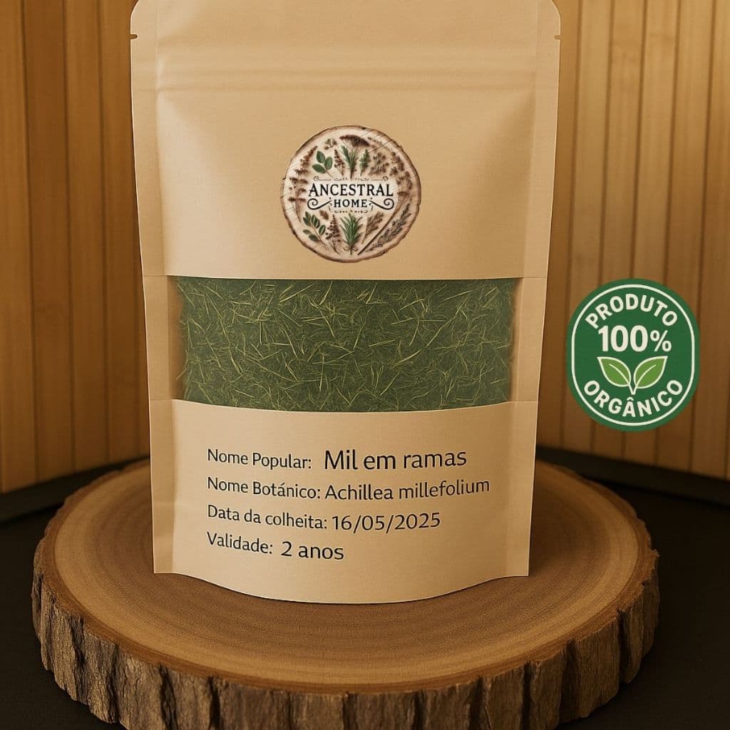 Chá de Mil em Ramas Orgânico - Achillea millefolium 10g