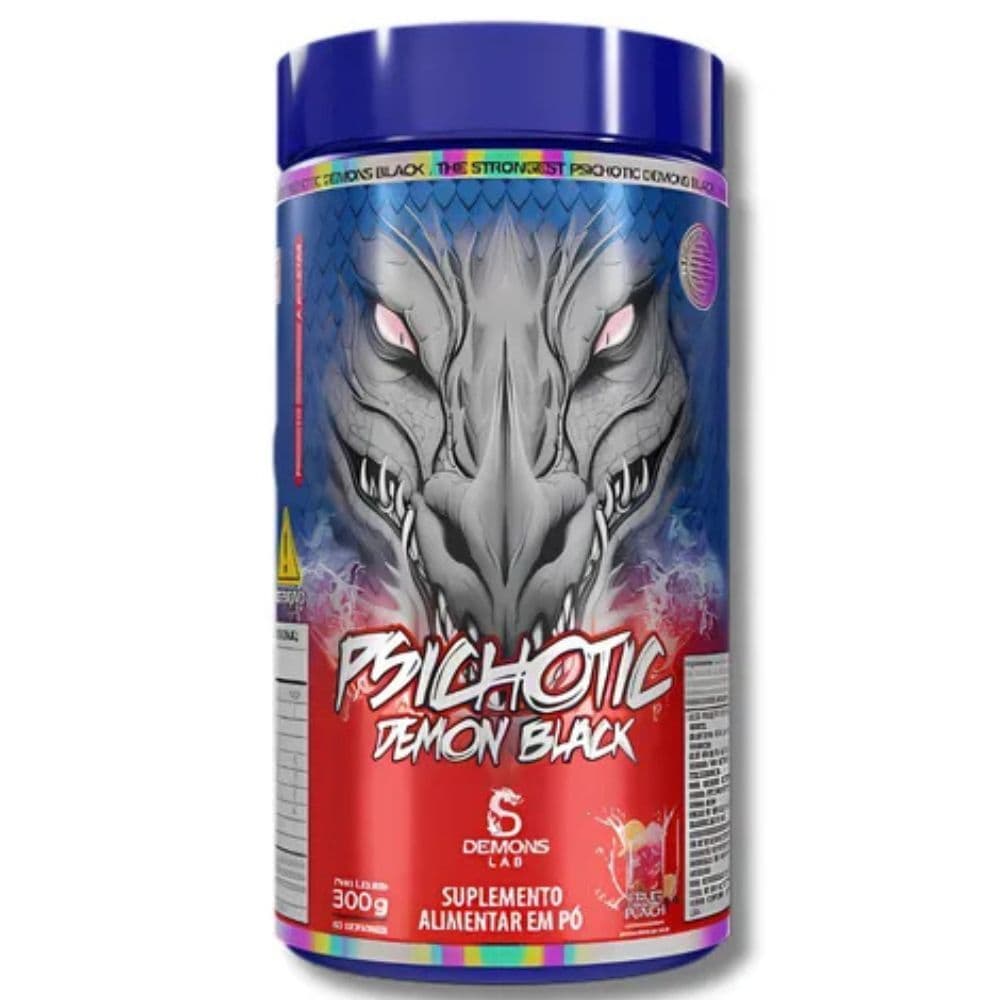 Pre Treino Psichotic Demon Fruit Punch 300g - Demons Lab